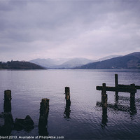 Buy canvas prints of Windermere from High Wray Bay. Lake District, Cumb by Liam Grant