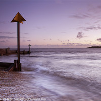 Buy canvas prints of Hightide at dawn, Wells-next-the-sea, Norfolk, UK by Liam Grant