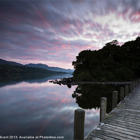 Buy canvas prints of Coniston Water at Sunrise. by Liam Grant