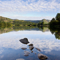 Buy canvas prints of Helm Crag, Grasmere, Lake District. by Liam Grant