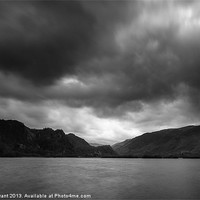 Buy canvas prints of View to Borrowdale and Grange Fell. Derwent Water. by Liam Grant