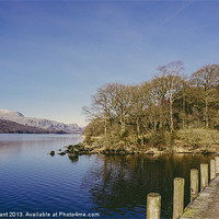 Buy canvas prints of Coniston Water, Lake District, Cumbria, UK. by Liam Grant