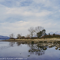 Buy canvas prints of Derwent water. Lake District, Cumbria, UK. by Liam Grant