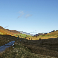 Buy canvas prints of Views from Keskadale down the Pass. by Liam Grant