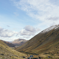 Buy canvas prints of Brothers Water and the Kirkstone Pass. by Liam Grant
