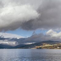 Buy canvas prints of Balla Wray on Lake Windermere. by Liam Grant