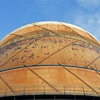 Buy canvas prints of Hendon Gas Works by Anth Short