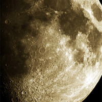Buy canvas prints of The Moon by stephen walton