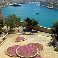 Buy canvas prints of Grand Harbour, Valletta by Howard Corlett
