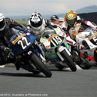 Buy canvas prints of Southern 100 Trio by Howard Corlett