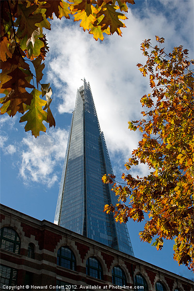Autumnal Shard Picture Board by Howard Corlett