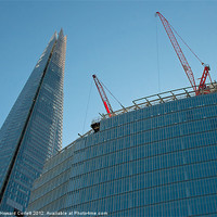 Buy canvas prints of The Shard by Howard Corlett