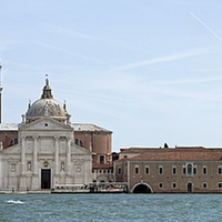 Buy canvas prints of San Giorgio Maggiore by Howard Corlett
