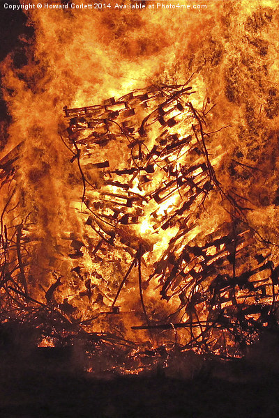 Bonfire!  Picture Board by Howard Corlett
