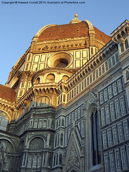 Evening light on the Duomo  Picture Board by Howard Corlett