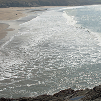 Buy canvas prints of Whitesands Bay Pembrokeshire by Howard Corlett