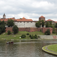 Buy canvas prints of Wawel Castle Cracow  by Howard Corlett