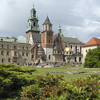 Buy canvas prints of Wawel Castle Cracow by Howard Corlett