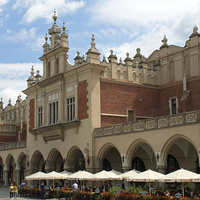 Buy canvas prints of Cloth Hall Cracow  by Howard Corlett