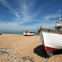 Buy canvas prints of Dungeness Trio by Howard Corlett