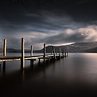 Buy canvas prints of The Jetty by Simon Wrigglesworth