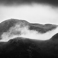 Buy canvas prints of Cat Bells Summit  by Simon Wrigglesworth