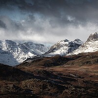 Buy canvas prints of Langdale Pikes  by Simon Wrigglesworth