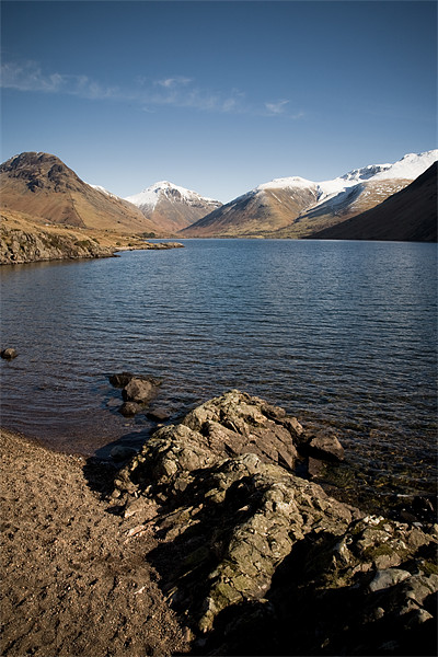 Rugged Wastwater Shore Picture Board by Simon Wrigglesworth