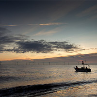 Buy canvas prints of Gone Fishing by Simon Wrigglesworth