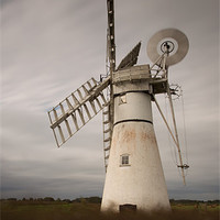 Buy canvas prints of Windward Windmill by Simon Wrigglesworth