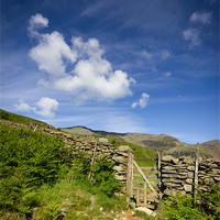 Buy canvas prints of Gateway to the Fells by Simon Wrigglesworth