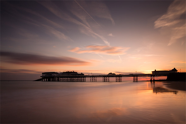 A New Start - Cromer Picture Board by Simon Wrigglesworth