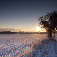 Buy canvas prints of A Winters day by Simon Wrigglesworth