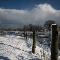 Buy canvas prints of The Cold Route by Simon Wrigglesworth