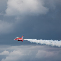Buy canvas prints of Red Arrow by Simon Wrigglesworth
