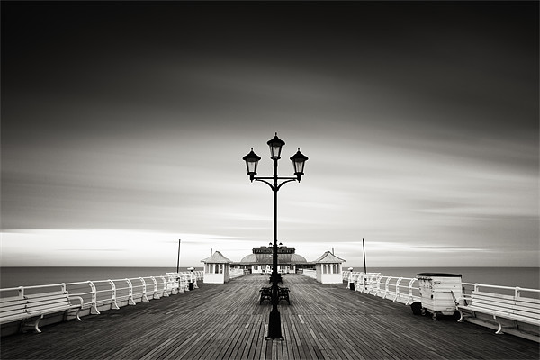 End of the Day - Cromer Pier Picture Board by Simon Wrigglesworth
