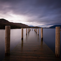 Buy canvas prints of Derwentwater Jetty by Simon Wrigglesworth