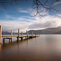 Buy canvas prints of Twisted Pier by Simon Wrigglesworth
