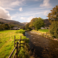 Buy canvas prints of Autumn in Coniston by Simon Wrigglesworth