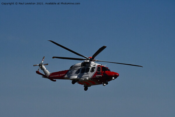 Agusta Westland AW189 G-MCGR Picture Board by Paul Leviston
