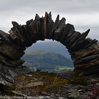 Buy canvas prints of Stone Wall Circle  by Paul Leviston