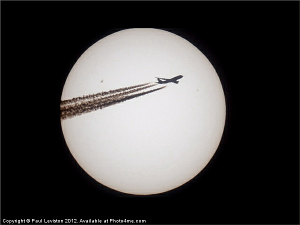 Sun & Plane (Right) Picture Board by Paul Leviston