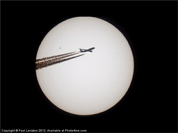 Sun & Plane (Middle) Picture Board by Paul Leviston