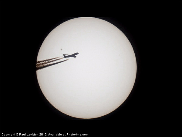 Sun & Plane (Left) Picture Board by Paul Leviston