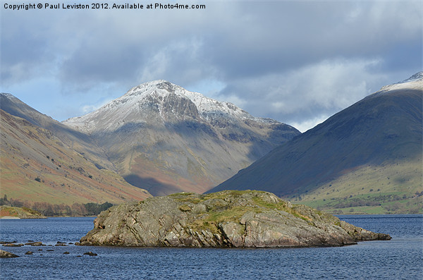2. Wast Water (Winter) Picture Board by Paul Leviston