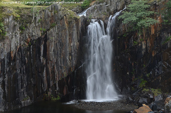 Walna Scar Waterfall (Coniston) Picture Board by Paul Leviston