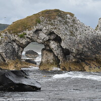 Buy canvas prints of Rock Arch Jurassic Coast by Paul Leviston