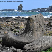 Buy canvas prints of Giant Boot by Paul Leviston