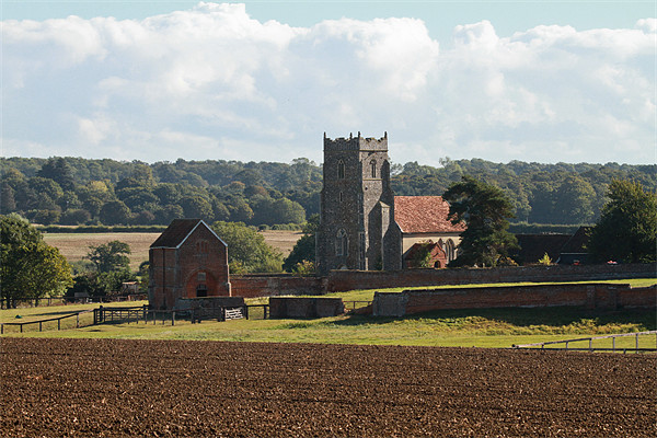 Letheringham church Picture Board by Will Black