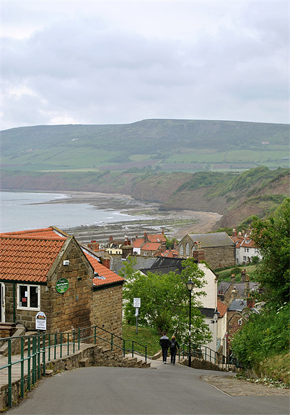 The Walk To Robin Hoods Bay Picture Board by graham young